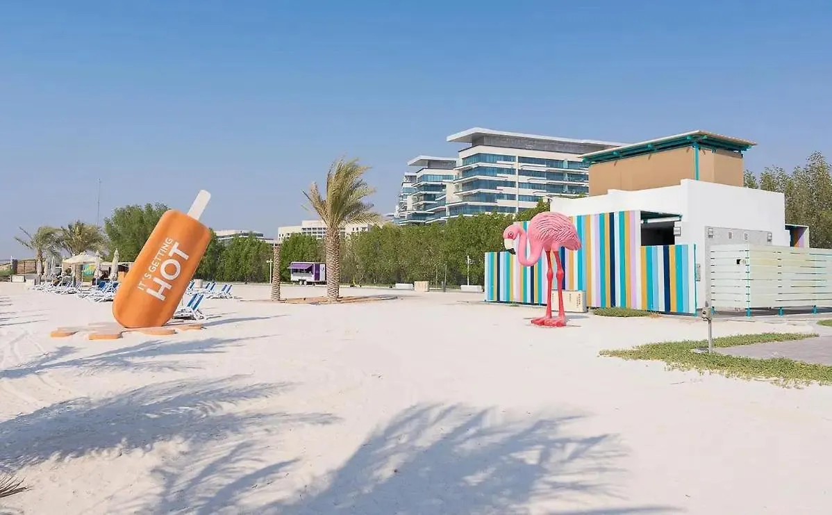Apartmán Bright Oasis At Yas - Private Beach Access Abú Dhabí